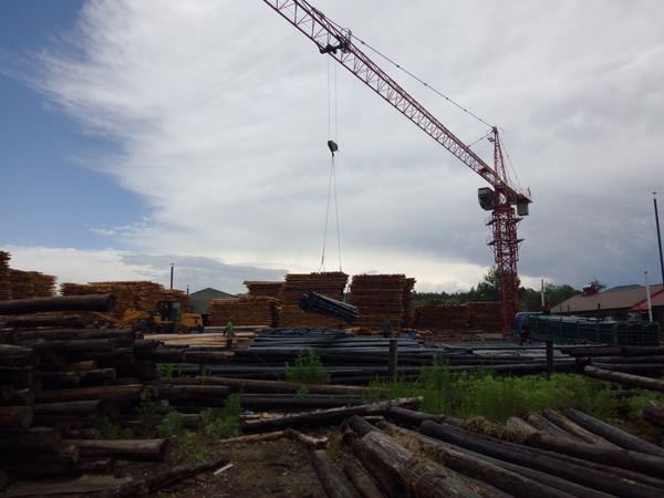 防腐油木桿、防腐油炸桿1